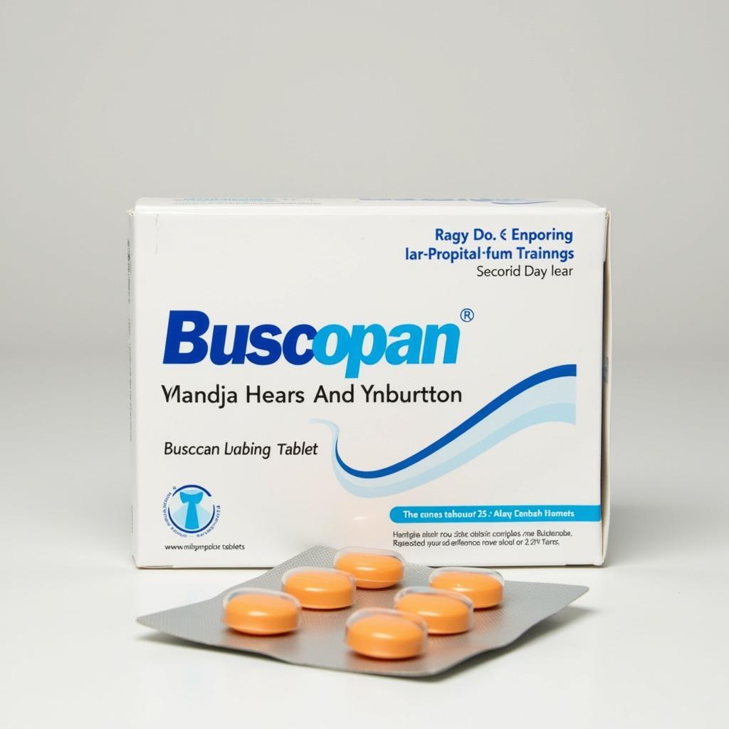 Buscopan Tablet Packaging