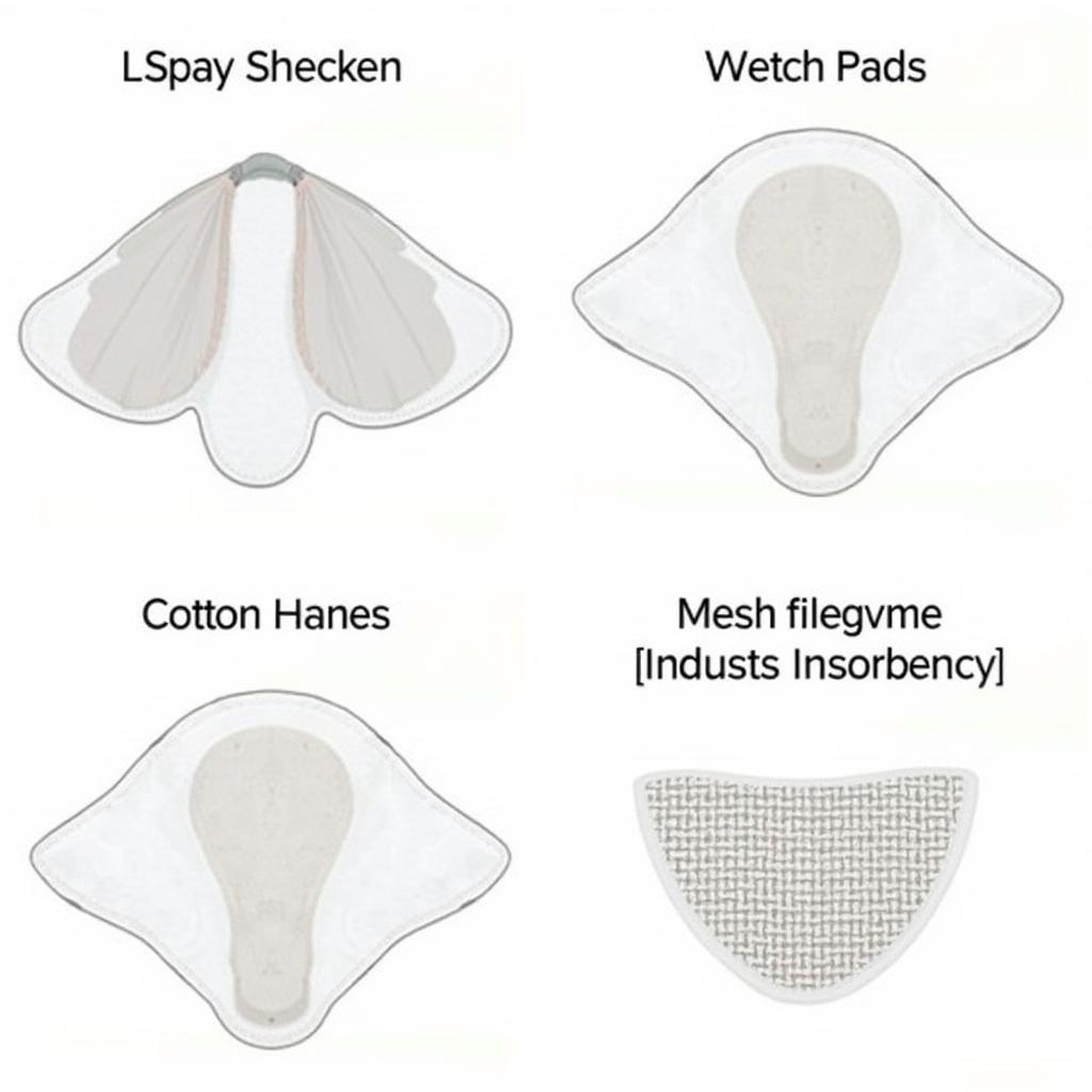 Butterfly Long Pads with Different Features