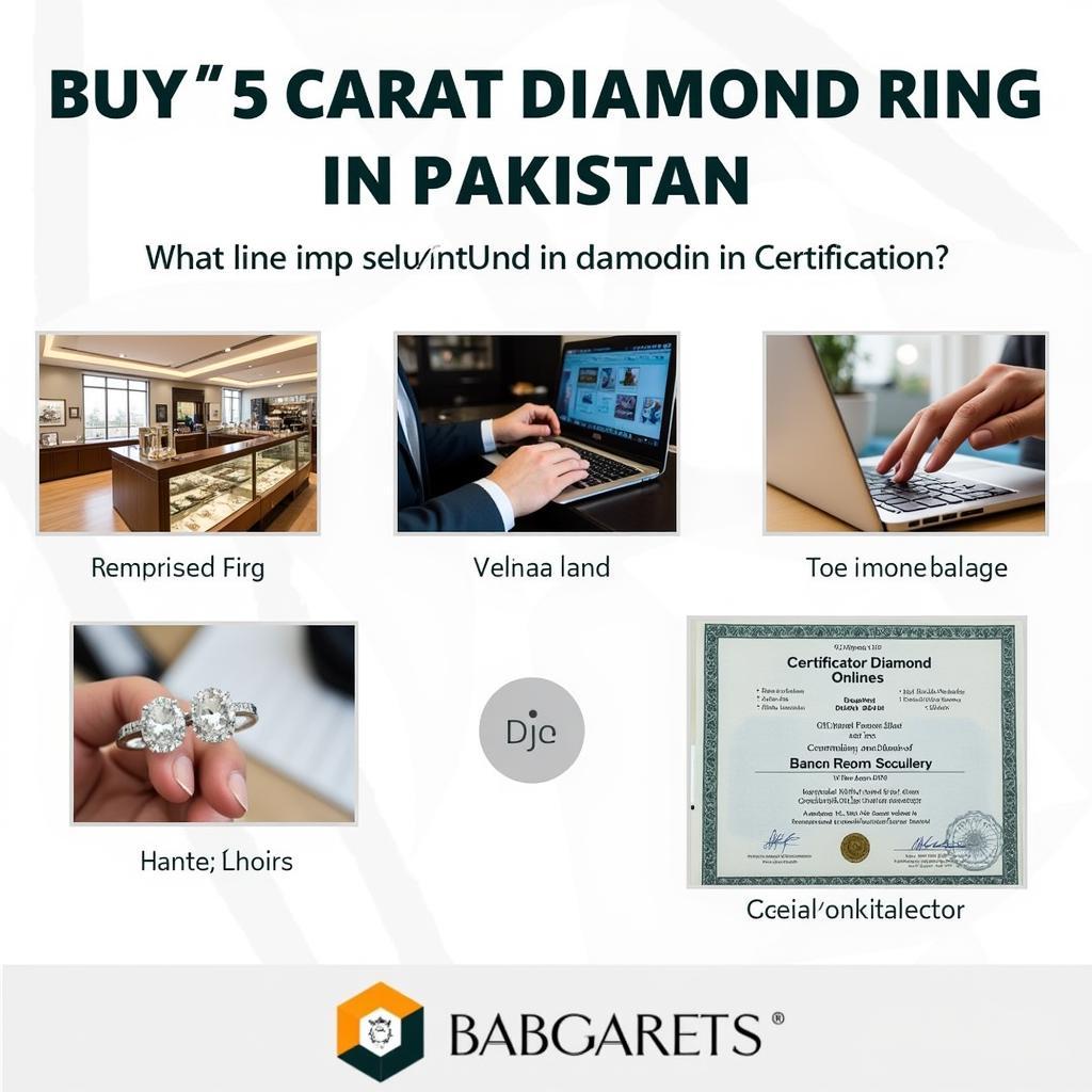 Buying a 5 Carat Diamond Ring in Pakistan: Online and Offline Options