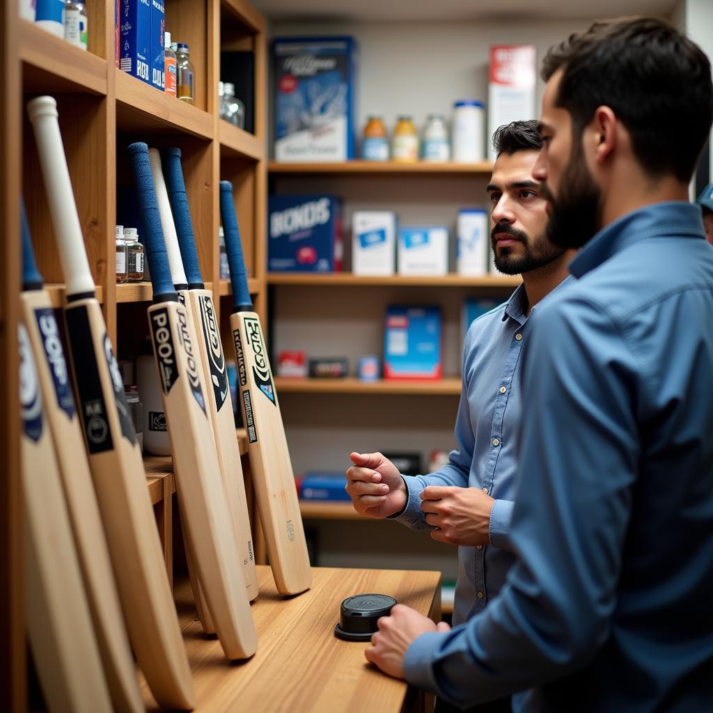 Buying a Cricket Bat in Pakistan