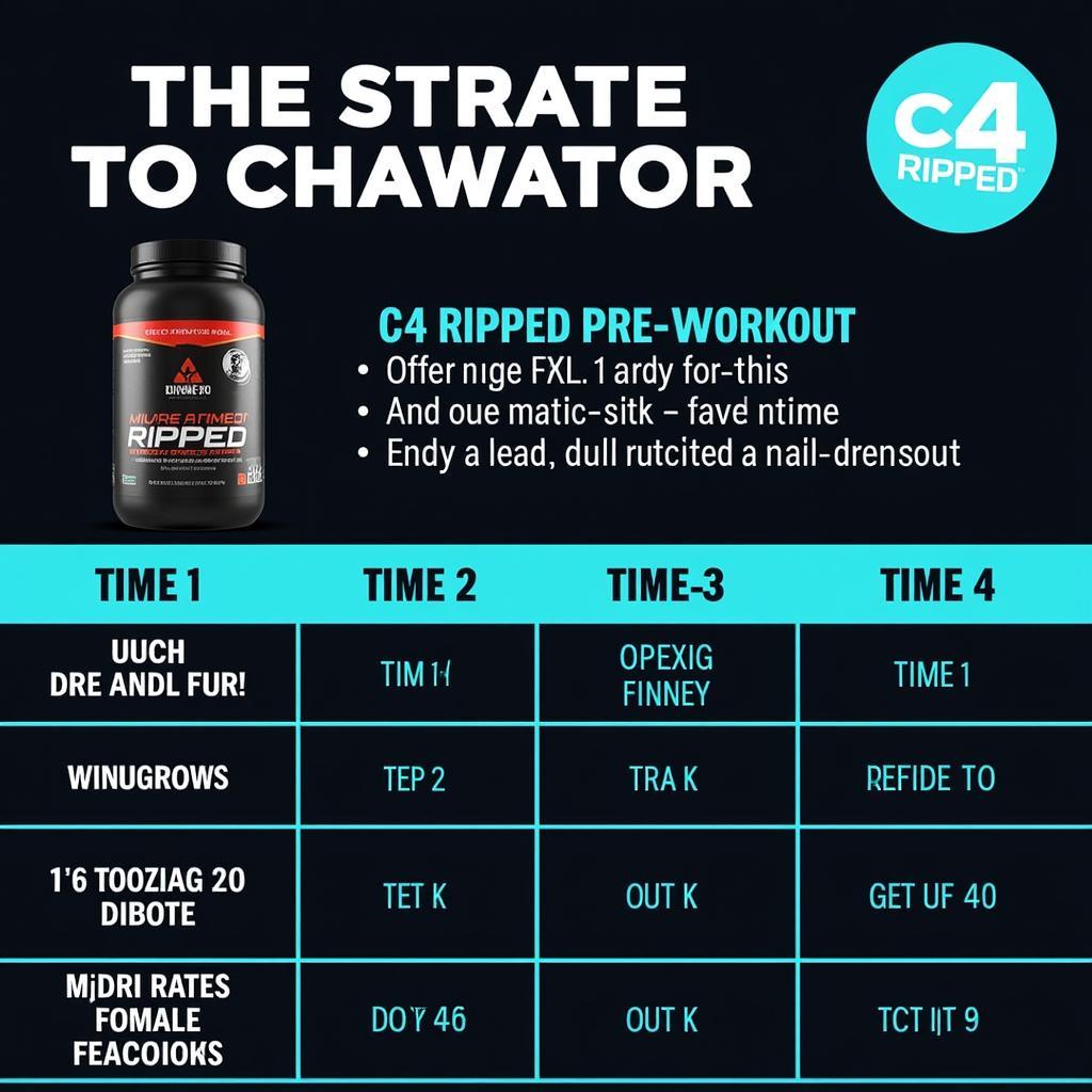 C4 Ripped Workout Routine Integration