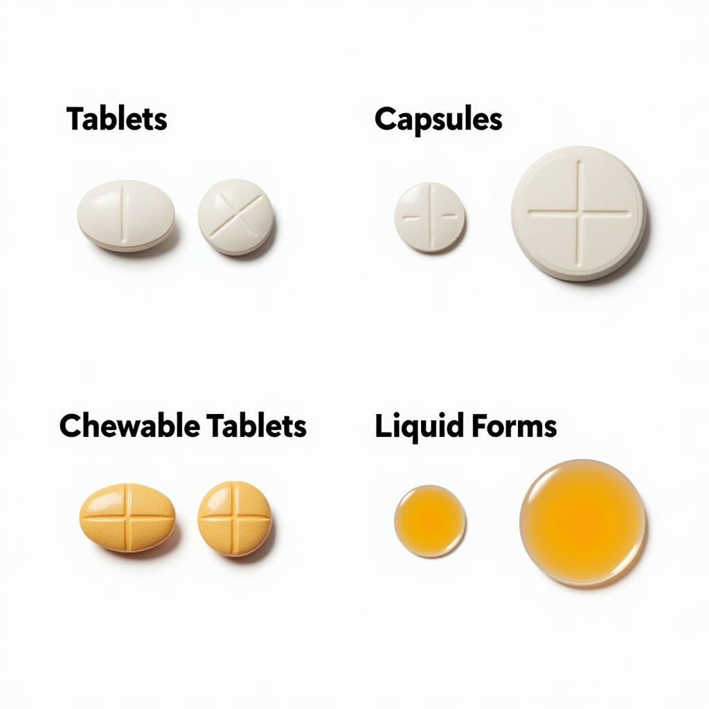 Different Types of Calcium Supplements Available