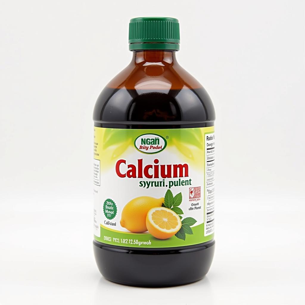 Calcium Syrup Bottle in Pakistan