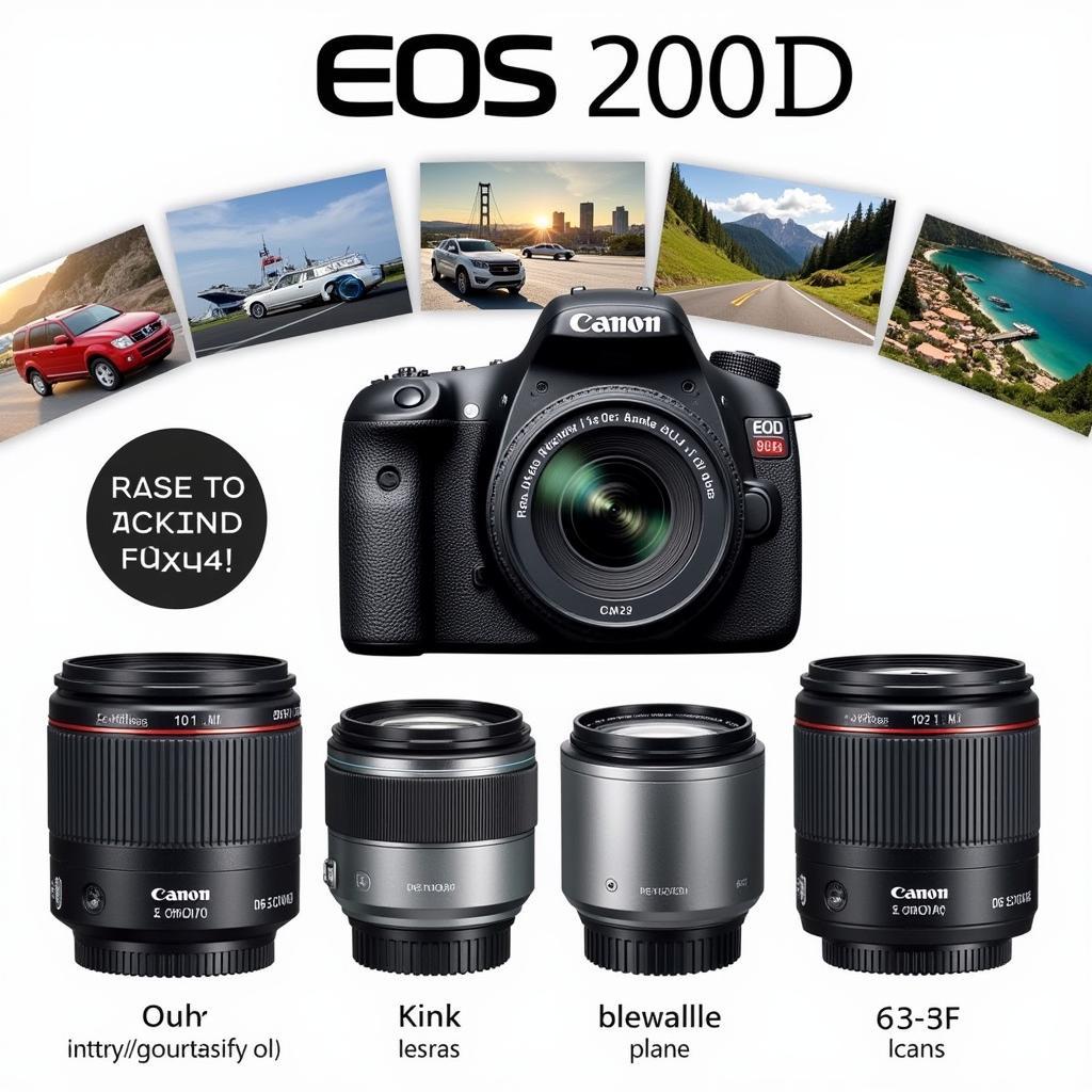 Canon EOS 200D Lens Options in Pakistan