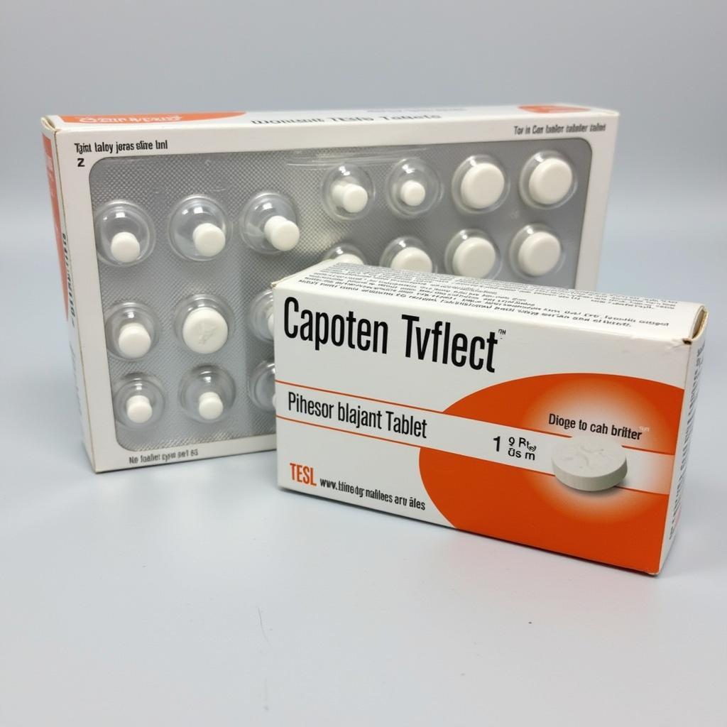 Capoten Tablet Packaging in Pakistan