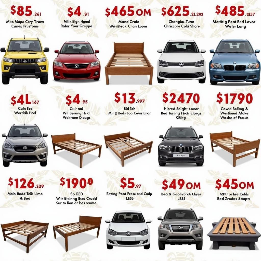 Car Bed Prices in Pakistan: A Visual Guide