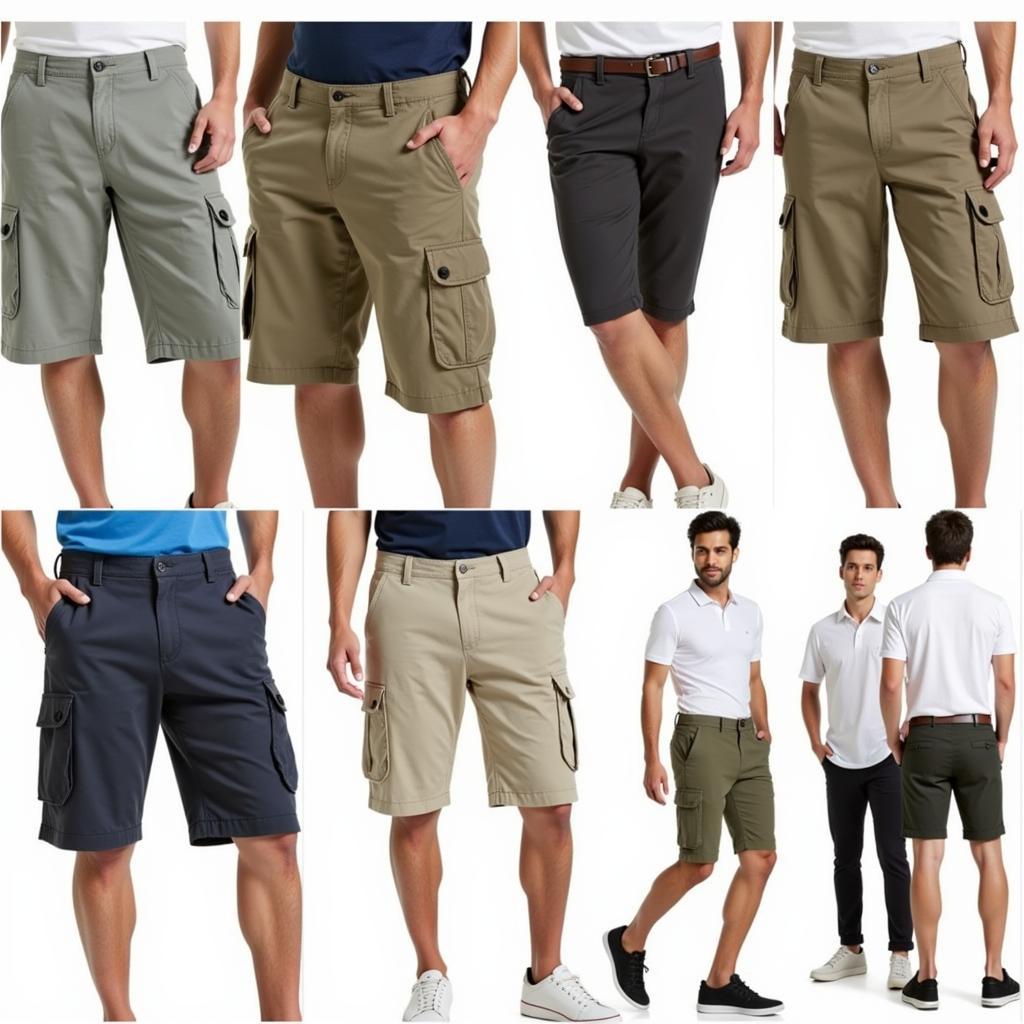 Different Cargo Shorts Styles in Pakistan