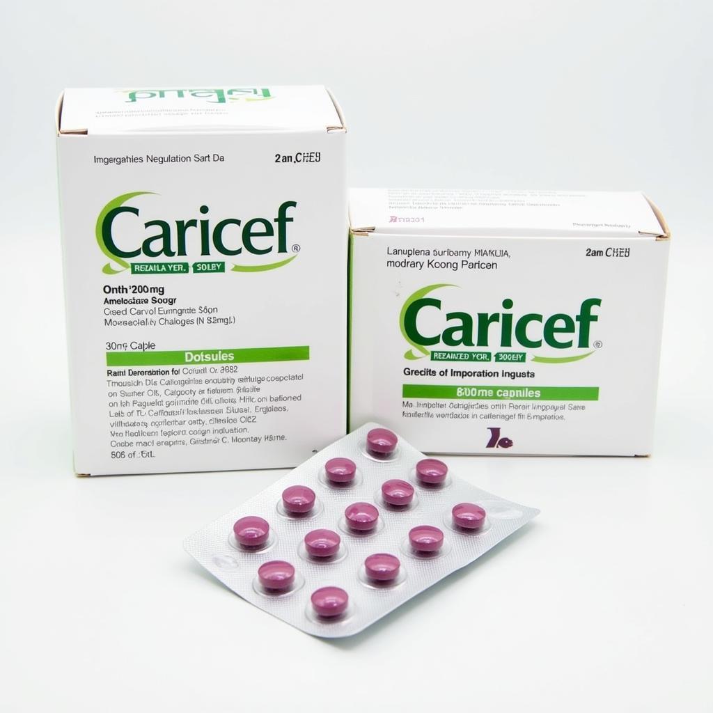 Caricef Capsule Packaging