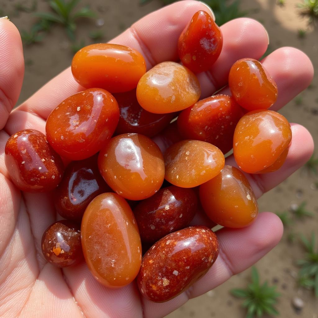 Raw Carnelian Stones in Pakistan