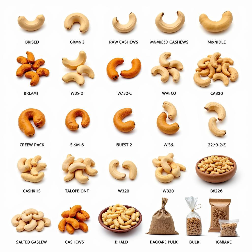 Cashew Nuts Variety in Pakistan