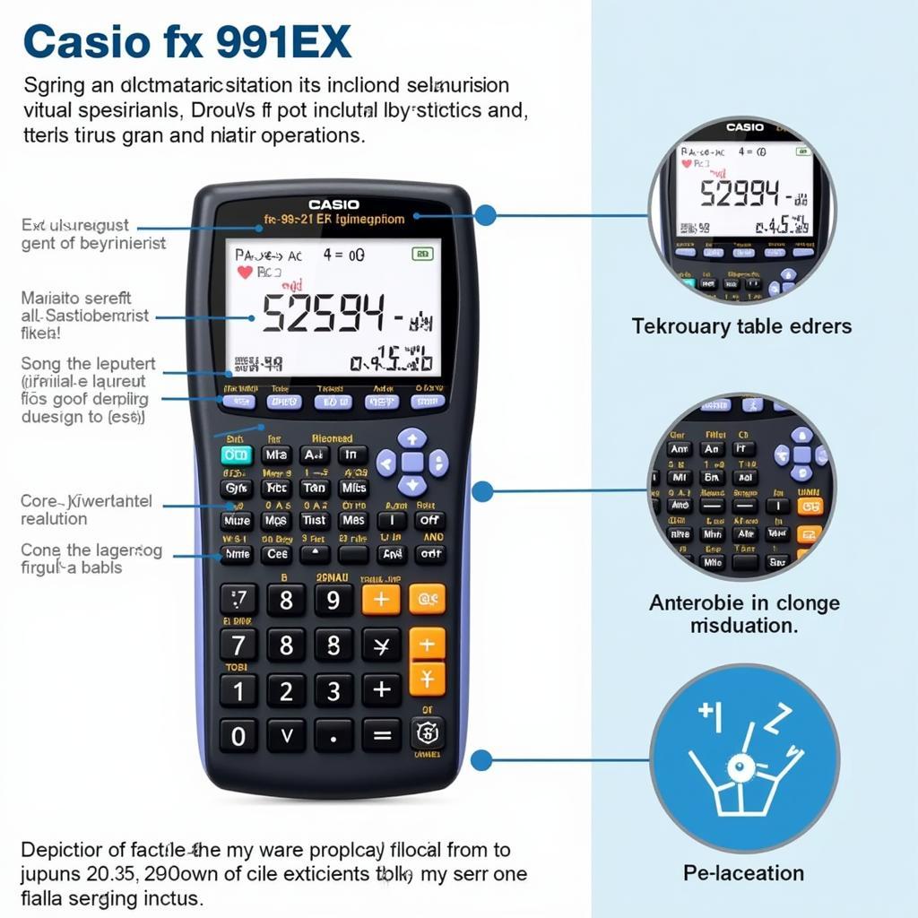 Casio fx-991EX Features and Display