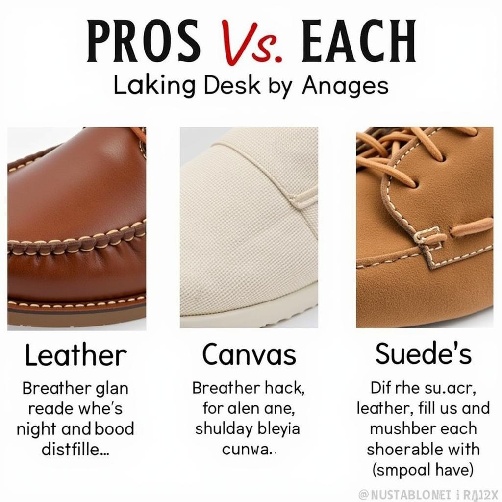 Comparing Materials for Casual Shoes - Leather, Canvas, Suede