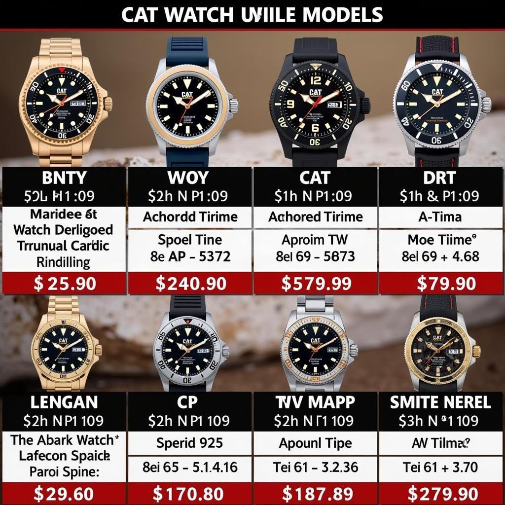 Cat Watches Price Range in Pakistan