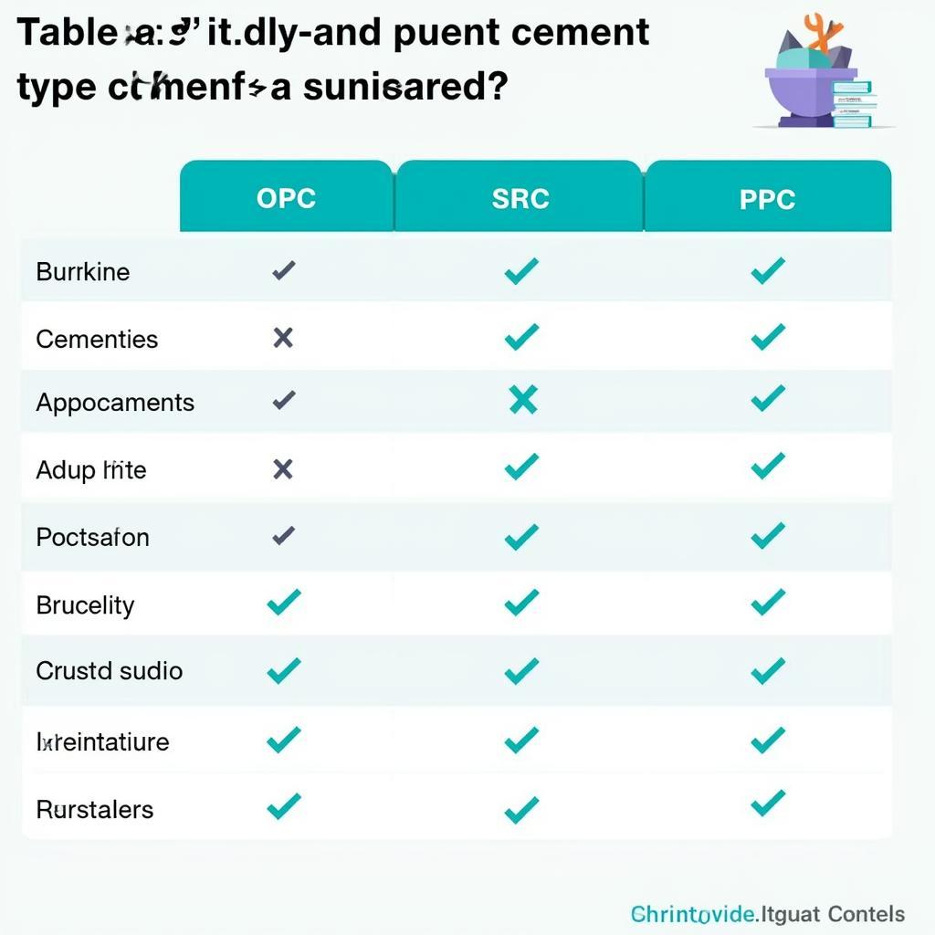 Different Cement Types Comparison in Pakistan