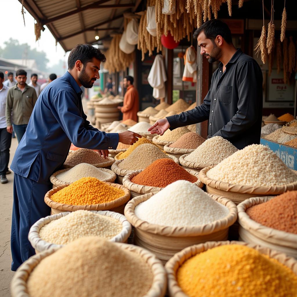 Cereal Market in Lahore