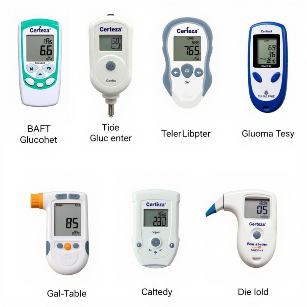 Various Certeza Glucometer Models Available