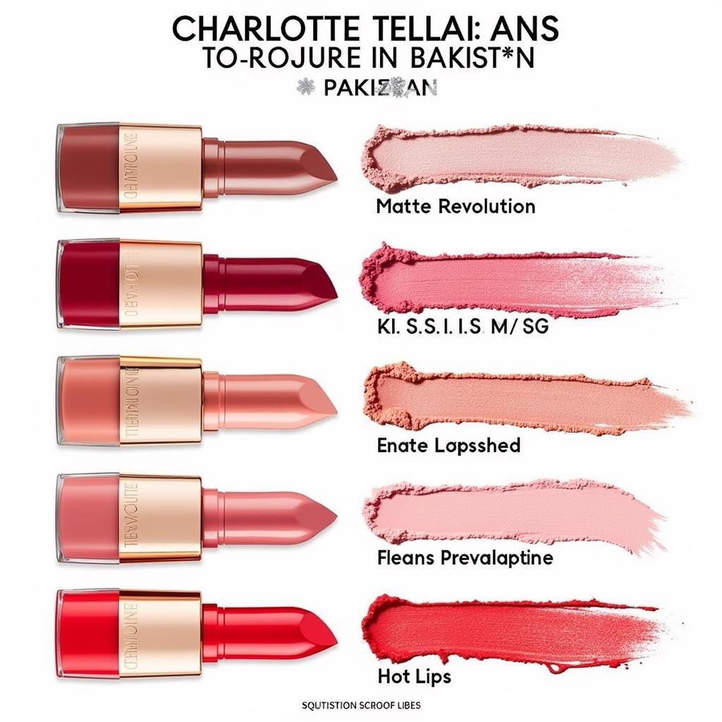 Charlotte Tilbury Lipstick Collection Available in Pakistan