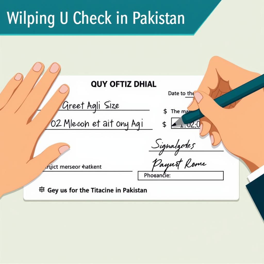 Tips for Writing and Accepting Checks in Pakistan