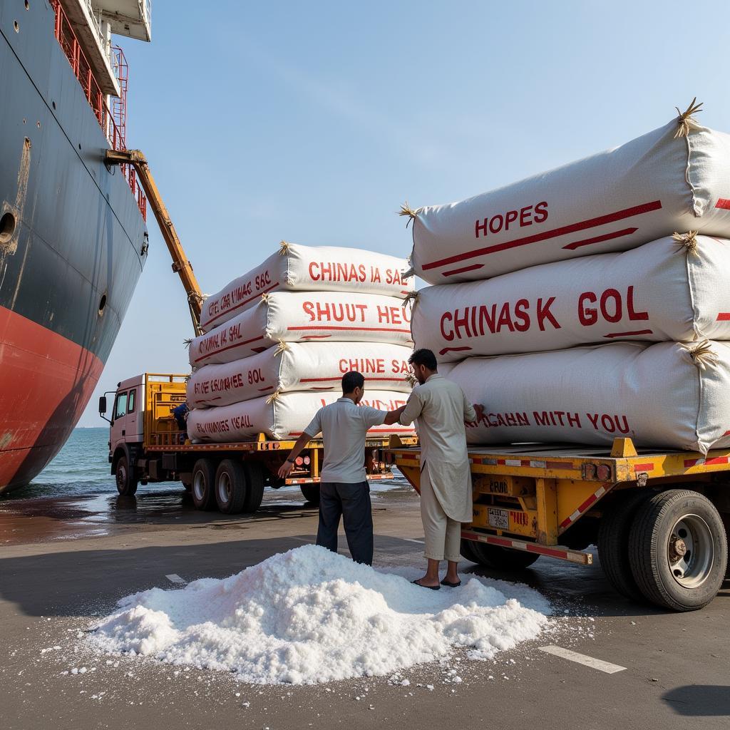 Chinese Salt Import in Pakistan