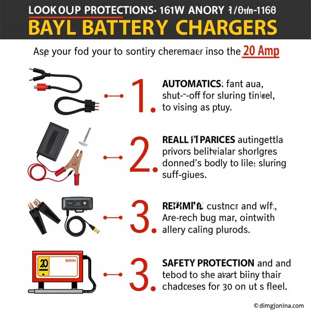 Key Features to Consider When Choosing a 20 Amp Battery Charger