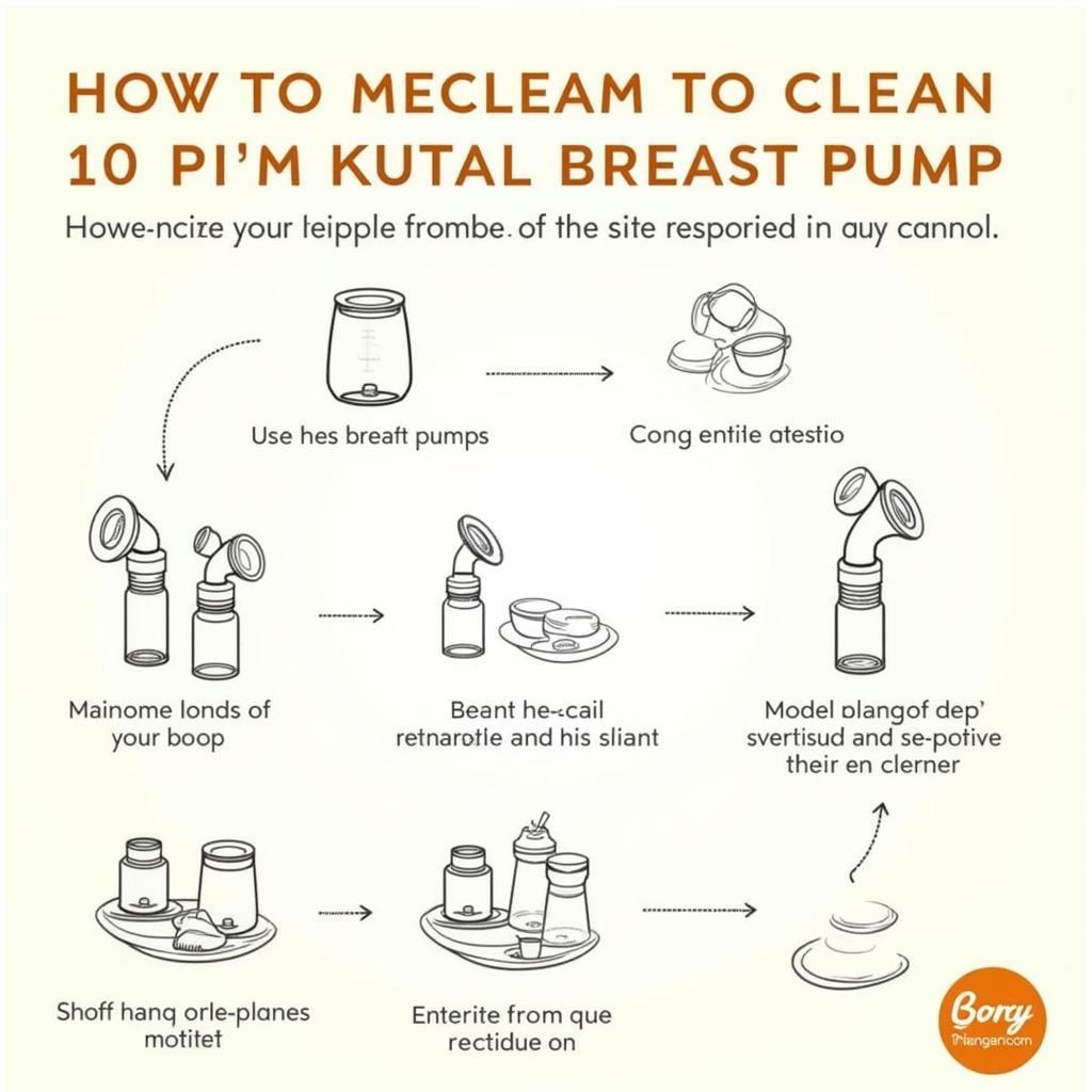 Cleaning Electric Breast Pump Parts in Pakistan