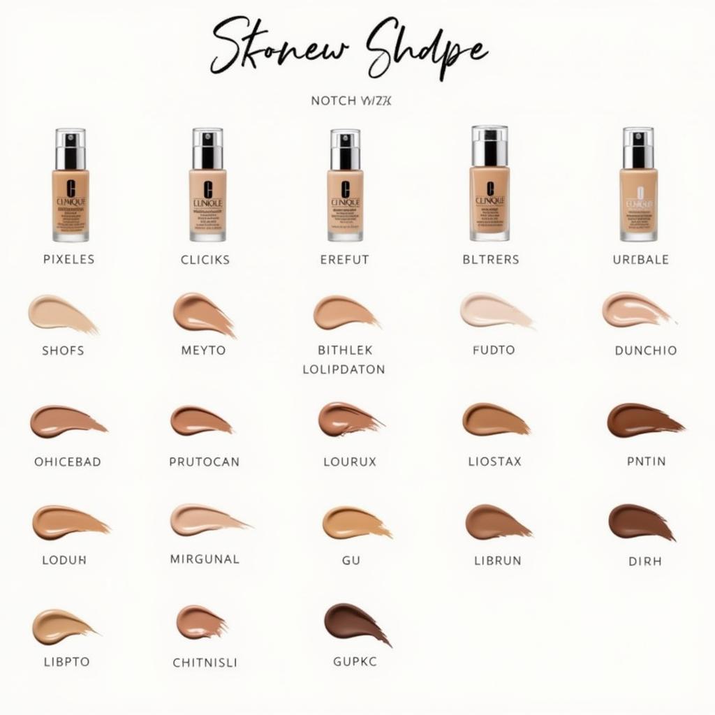 Clinique Foundation Shades Available in Pakistan