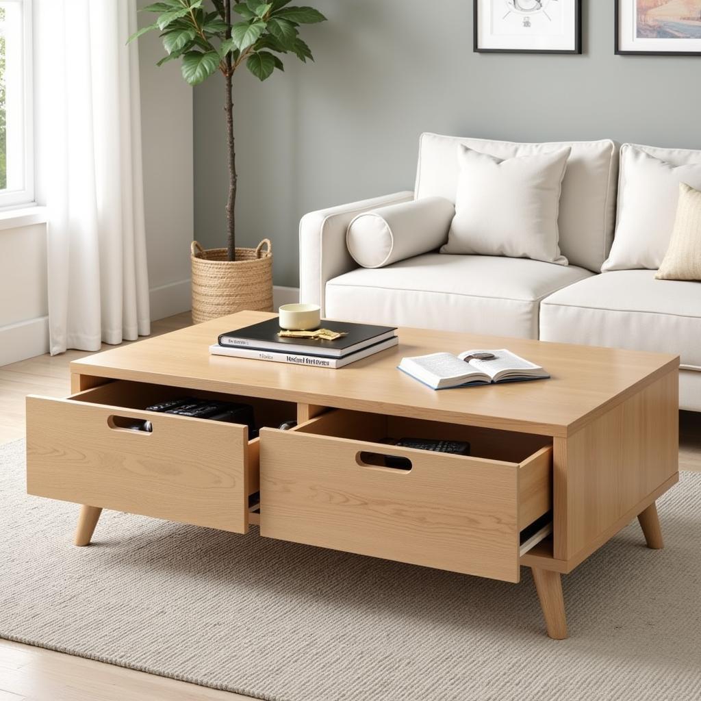 Coffee Table with Storage in Pakistan