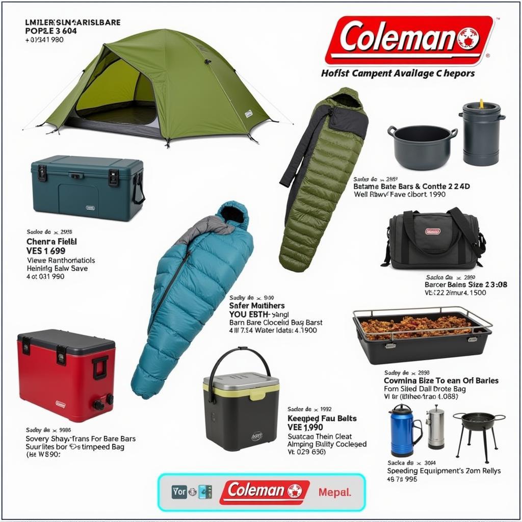 Coleman Camping Gear in Pakistan