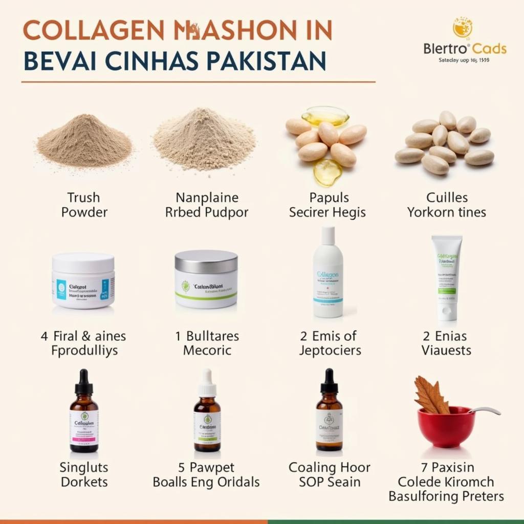 Various Collagen Products Available in Pakistani Market