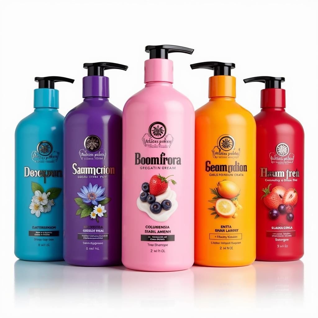 Variety of colour shampoos available in Pakistan