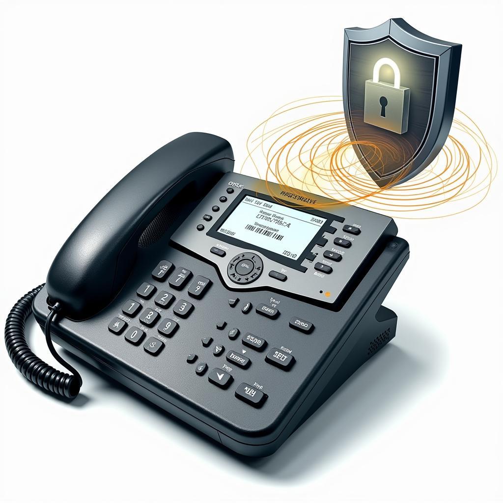 Encryption technology protecting communication on a commando phone