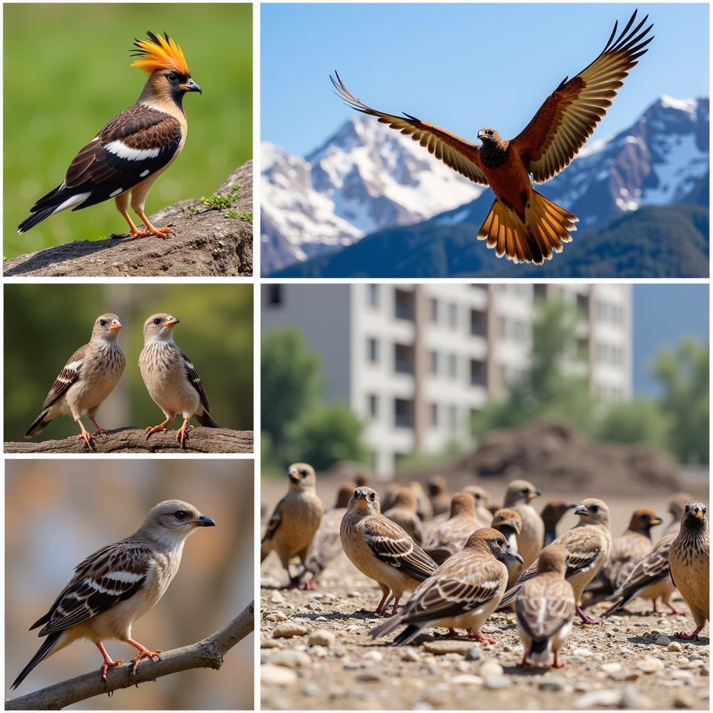 Common birds in Pakistan thriving in diverse habitats