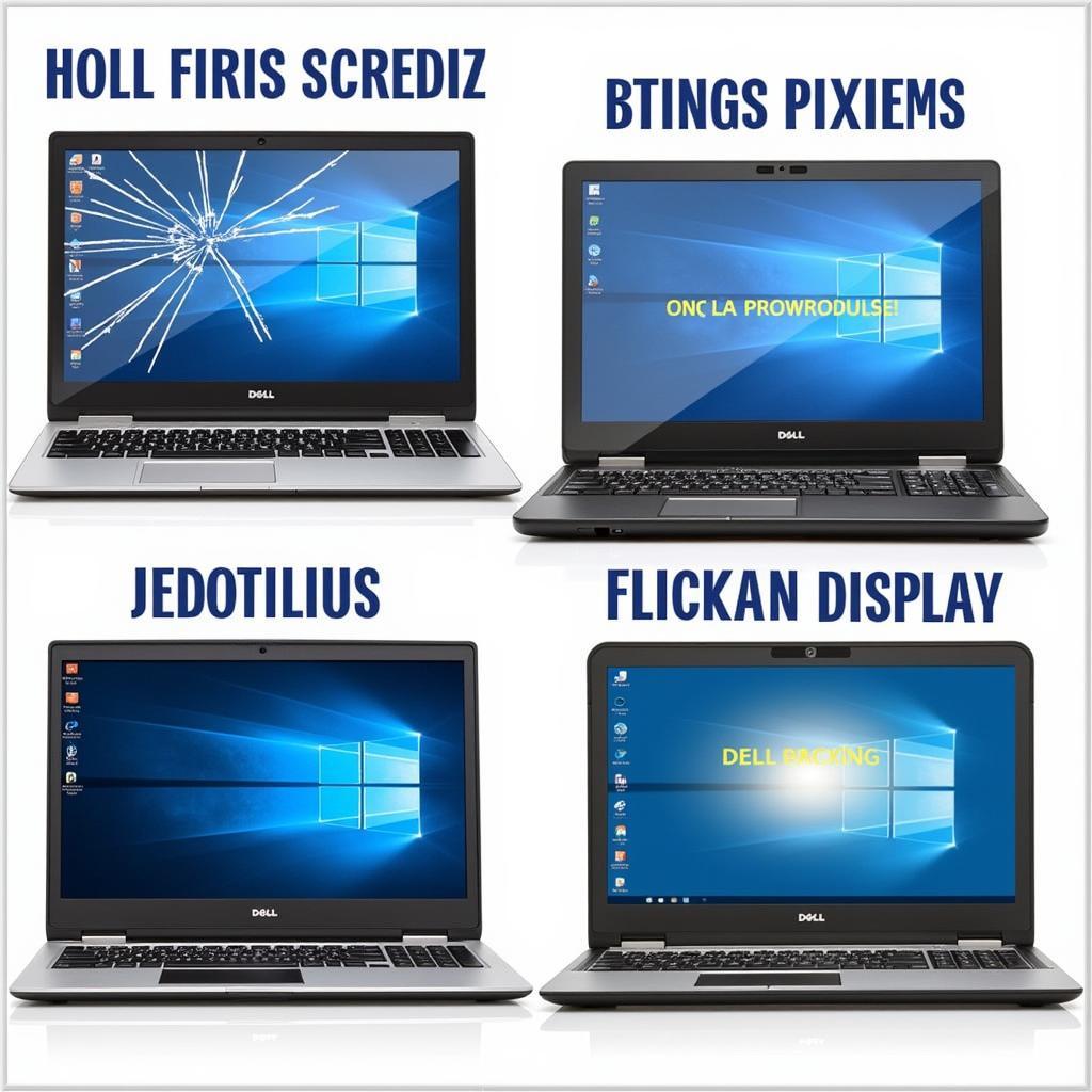 Common Dell Laptop Screen Problems