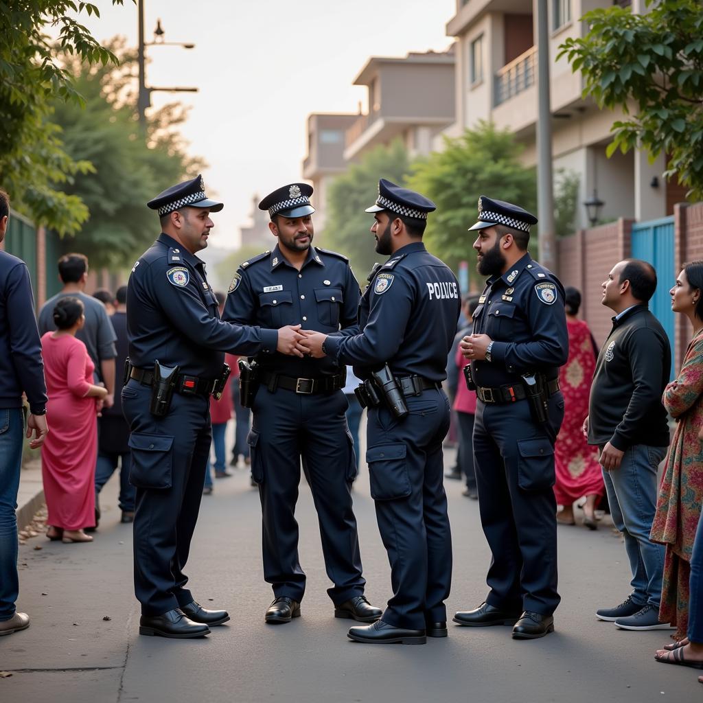 Community Policing Patrol in Pakistan