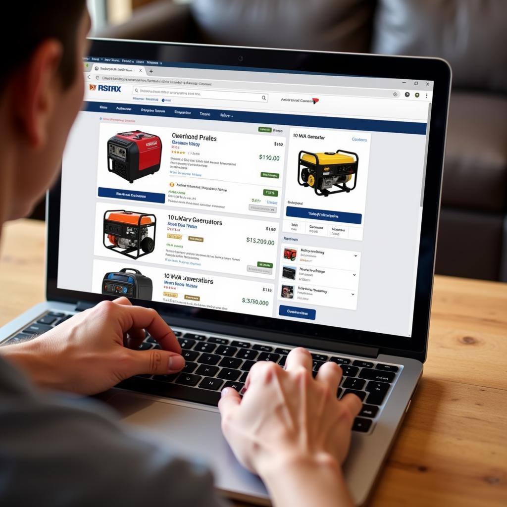 Comparing 10 kVA Generator Prices Online