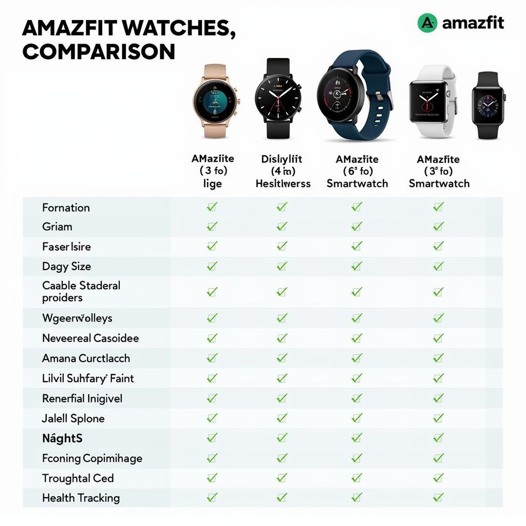 Comparing Amazfit with Other Smartwatches