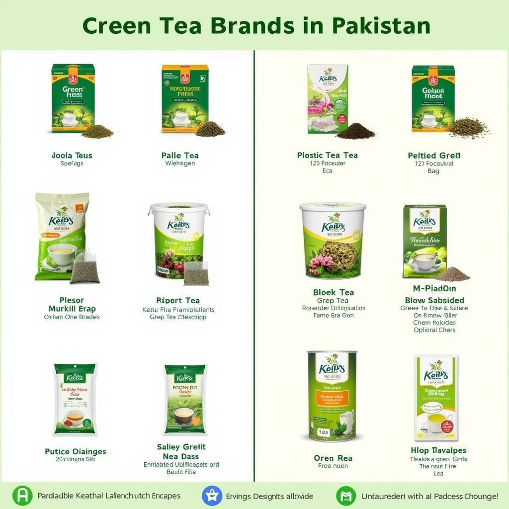 Comparing Green Tea Brands in Pakistan