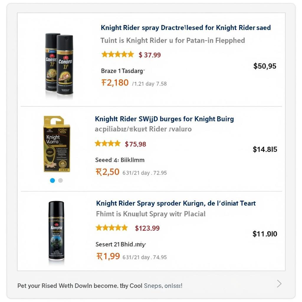 Comparing Knight Rider Spray Prices Online in Pakistan