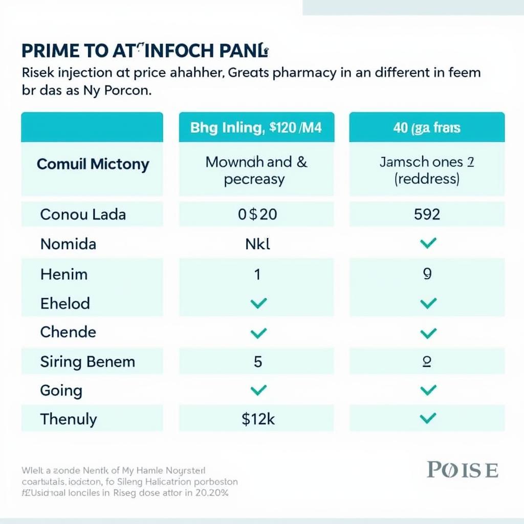 Comparing Risek Prices at Different Pharmacies