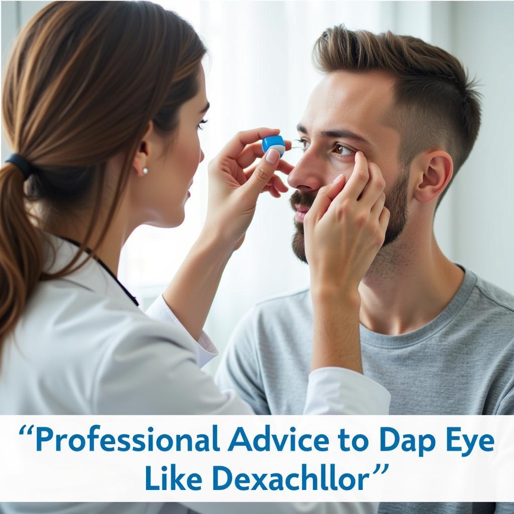 Consulting an Ophthalmologist about Dexachlor