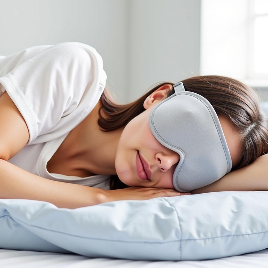 Contoured Blackout Eye Mask Pakistan: Ultimate Light Blocking for Sleep