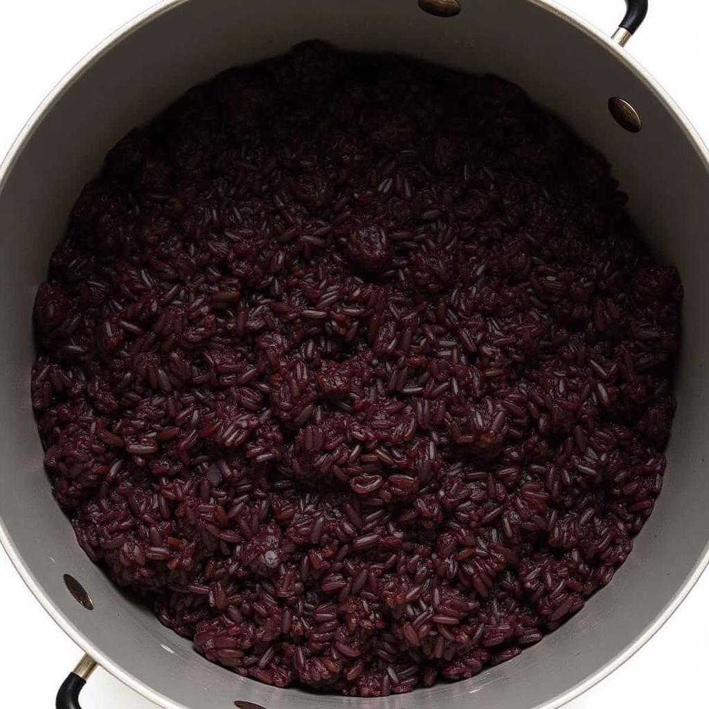 Perfectly Cooked Black Rice