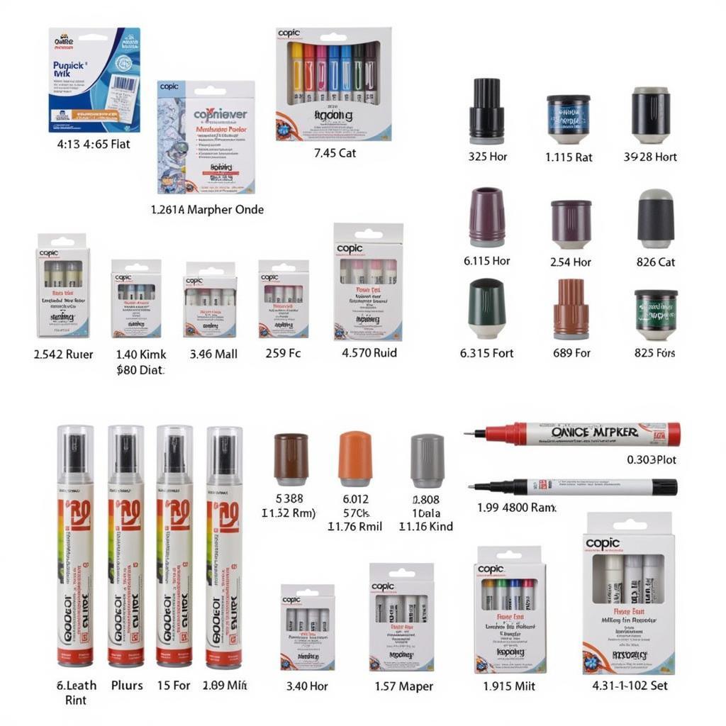 Copic Marker Sets and Individual Markers