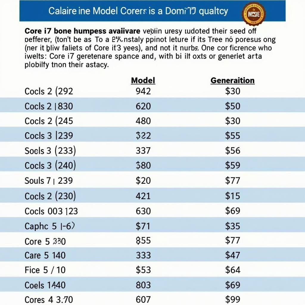 Core i7 Processor Price Comparison