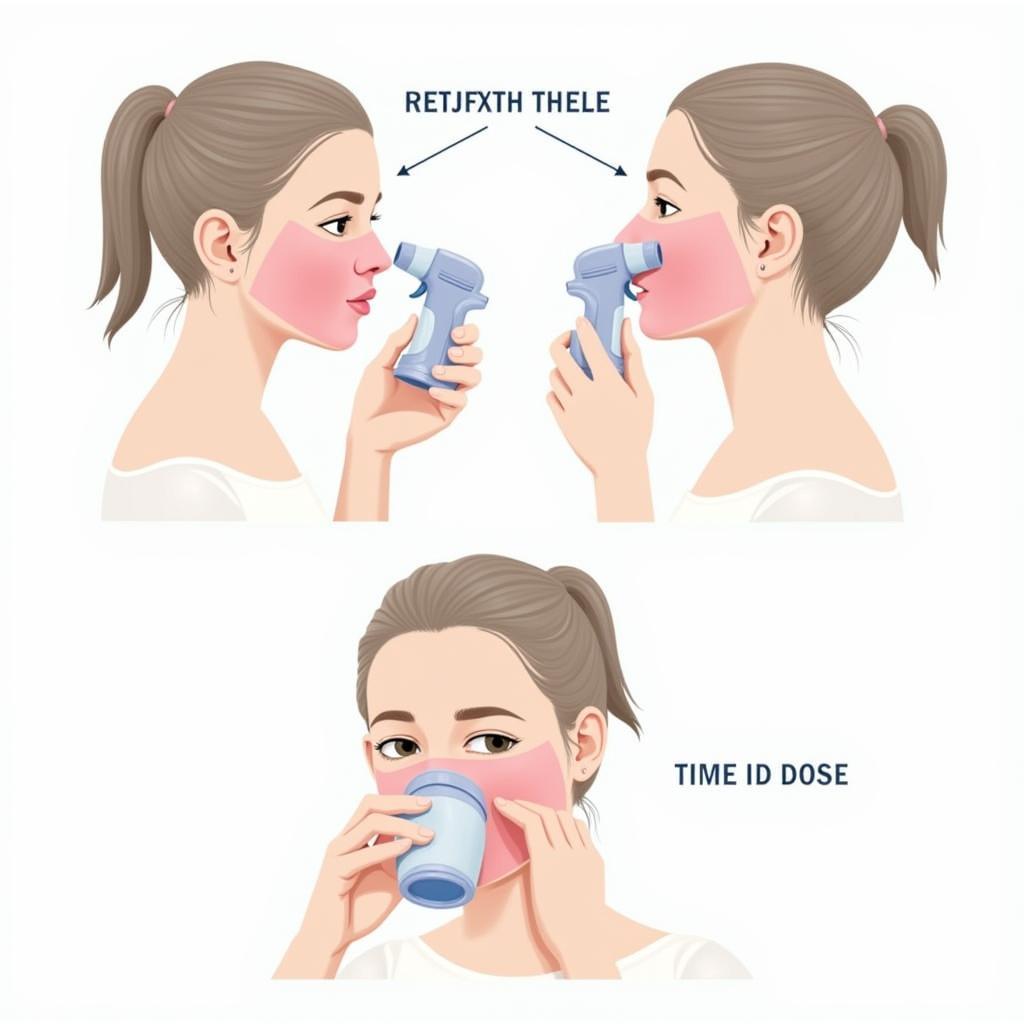 Correct Nasal Spray Application Technique