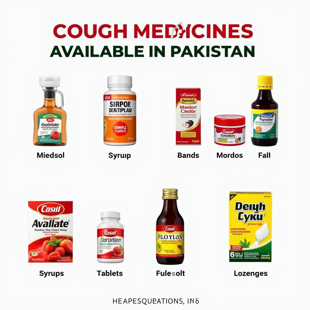 Types of Cough Medicine Available in Pakistan