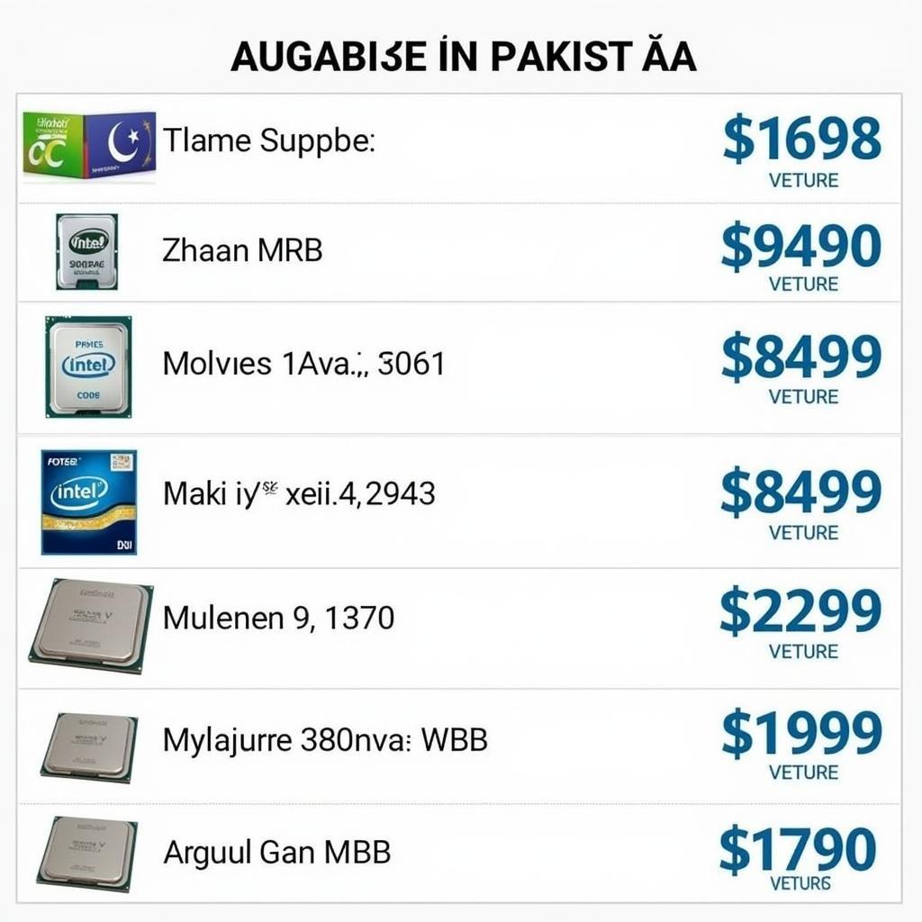 CPU Prices in Pakistan