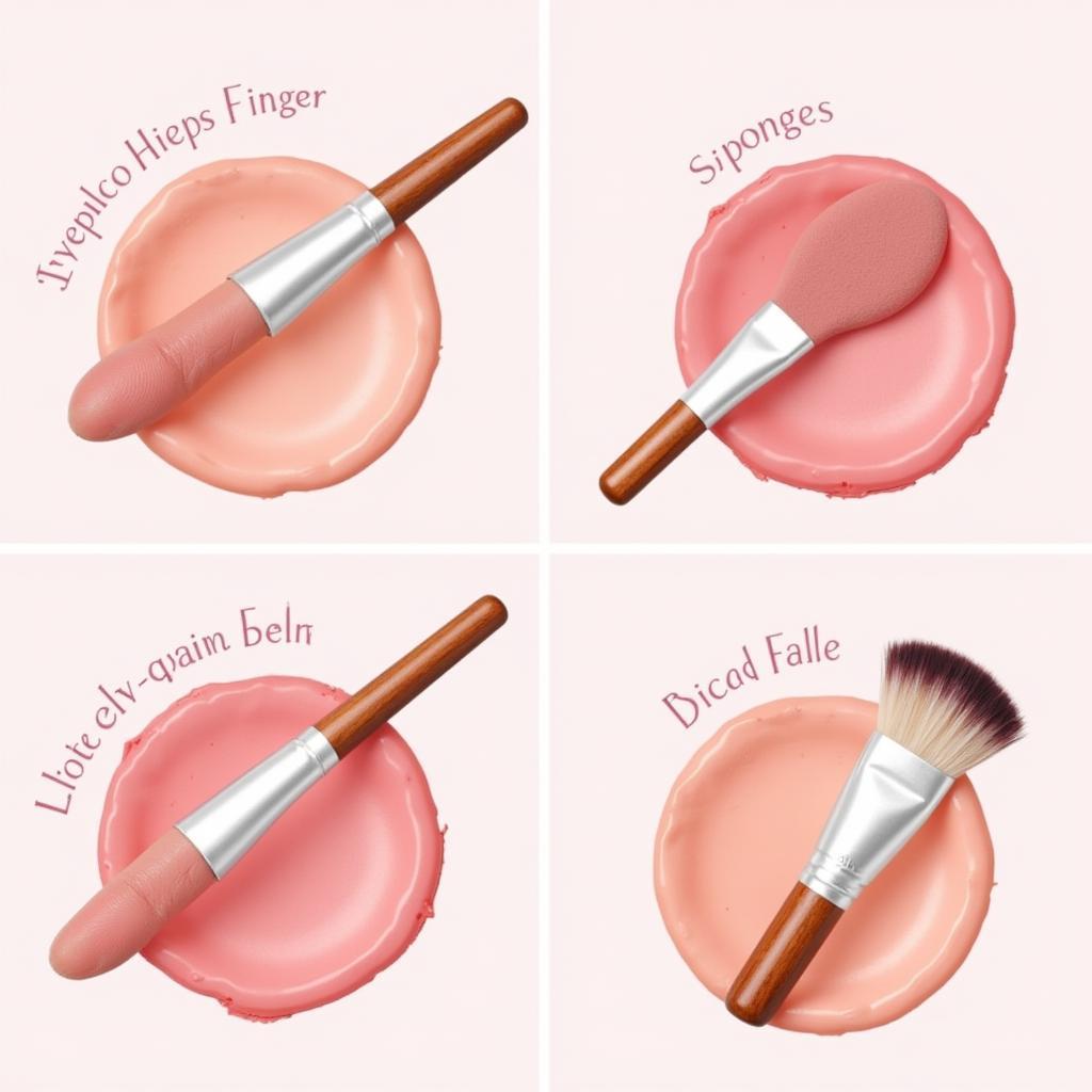 Cream Blush Application Techniques