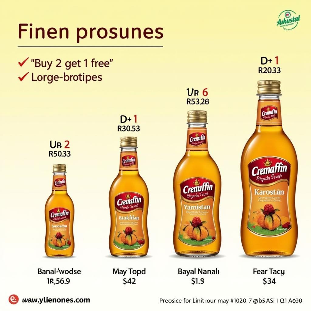 Cremaffin Syrup Bottle Sizes and Prices in Pakistan