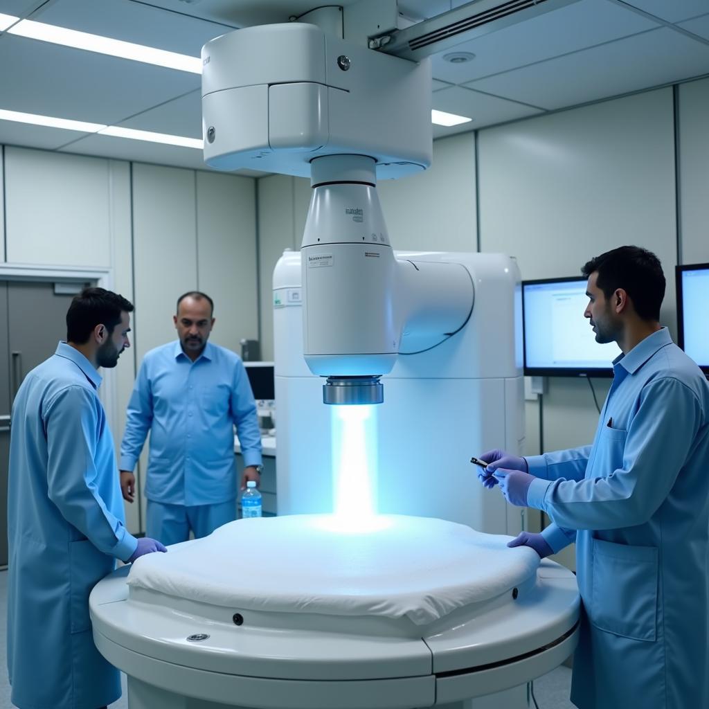 CyberKnife technology in a Pakistani hospital